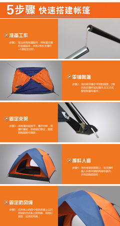 【淘寶清倉】正品綠族雙層防曬帳篷，開啟你的戶外野營之旅